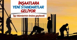 Asansör boşluğuna standart geliyor!