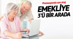 Emekliye 3’ü bir arada 428 TL!