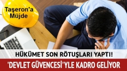 Taşeron işçiye 'devlet güvencesi'yle kadro