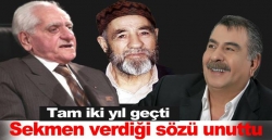 Başkan Sekmen bir sözünü daha unuttu!