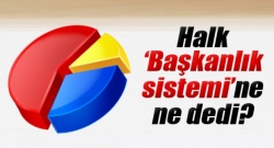 Başkanlık sistemi için yapılan son anket!!