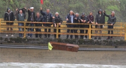 Rize'de ilginç protesto