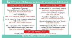 Türk Dil Bayramı programı belli oldu
