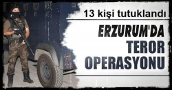 PKK'ya darbe; 13 kişi tutuklandı!