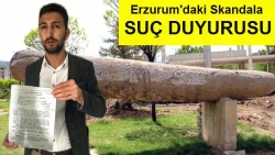 Oltu'daki skandala suç duyurusu!