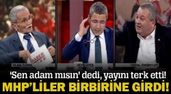 MHP'liler canlı yayında birbirine girdi!