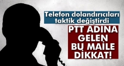 PTT adına gelen bu maile dikkat