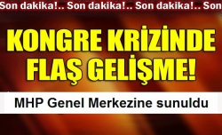 MHP Genel Merkezi'nin hazırladığı dilekçe