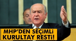 Bahçeli seçimli kurultay kararı aldı