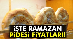 Pide fiyatları değişmedi!