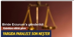 Yargıda Paralel’e son neşter vuruldu!