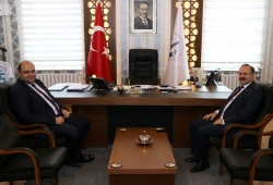 Deligöz'den Başkan Orhan'a ziyaret