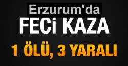 Erzurum'da feci kaza!