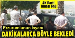 AK Parti binası önünde intihar girişimi!