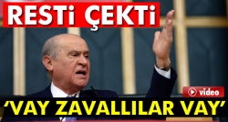 Bahçeli: Vay zavallılar vay