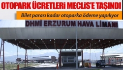 Uçak bileti kadar otopark parası!