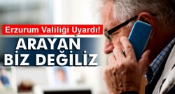 Valilikten Dolandırıcılık Uyarısı!