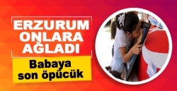 Babaya kızlarından son öpücük