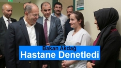 Bakan Akdağ, hastane denetledi!