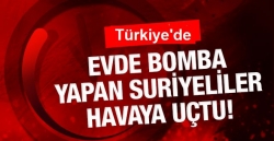 Evde patlama: 2 ölü