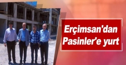 Erçimsan Pasinler'e yurt yapıyor!