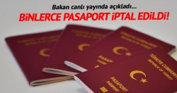 10856 kamu çalışanının pasaportu iptal edildi