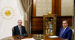 Erdoğan Fidan ile 2 saat görüştü