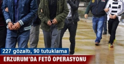 Erzurum'da FETÖ operasyonu!