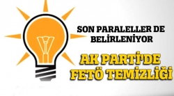 AK Parti’de FETÖ temizliği!