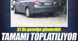 Türkiye genelinde 'FG' plakalar toplatılıyor!