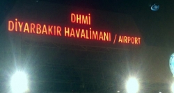Diyarbakır Havalimanı'na roketli saldırı