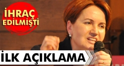 İhraç edilen Akşener'den açıklama