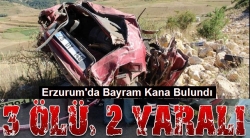 Erzurum'da bayram kana bulundı