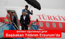 Başbakan Binali Yıldırım Erzurum'da!