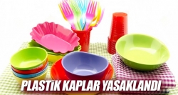 Plastik kap kacak yasaklandı!