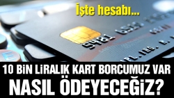 Kredi kartı borçlarının yapılandırılma detayları