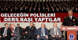 Genç polis adayları ders başı yaptı