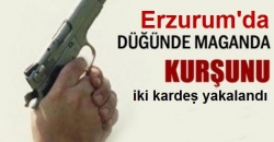 Düğün magandaları yakalandı