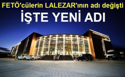 Lalezar'ın adı değiştirildi!