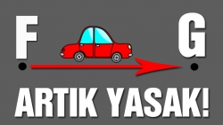 F noktasından G noktasına artık yasak!