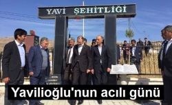 Yavilioğlu'nun amcası toprağa verildi