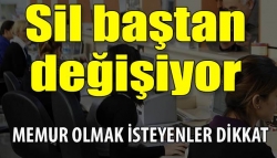 Memur olmak isteyenler dikkat!