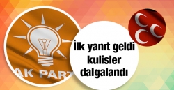 MHP'nin kırmızı çizgilerine AK Parti'den ilk yanıt