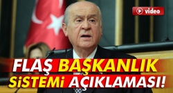 Bahçeli'den başkanlık sistemi açıklaması