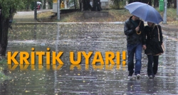 Erzurum'da yağış var!