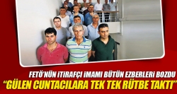 Hepsine tek tek rütbe taktı