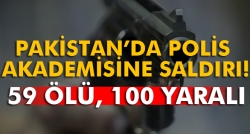 Pakistan’da polis akademisine saldırı