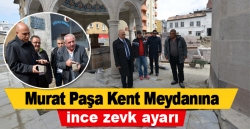 Muratpaşa Kent Meydanına ince zevk ayarı