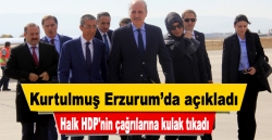 Kurtulmuş Erzurum'da açıkladı