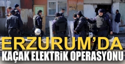 Kaçak elektrik operasyonu